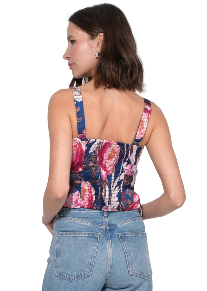 Noha Twist Front Crop Top