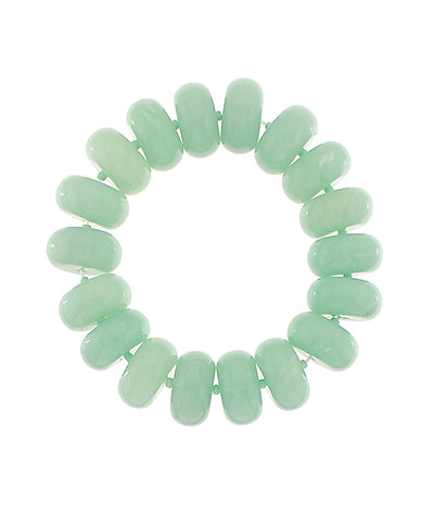Chunky Marble Beaded Stretch Bracelets