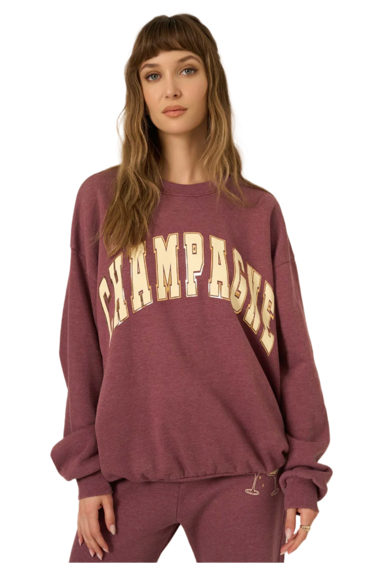 Champagne Foil Sweatshirt