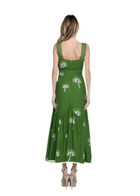Sadira Embroidered Midi Dress