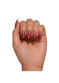 Rosé Press-On Nails| Trendy Rose Pink Metallic Finish