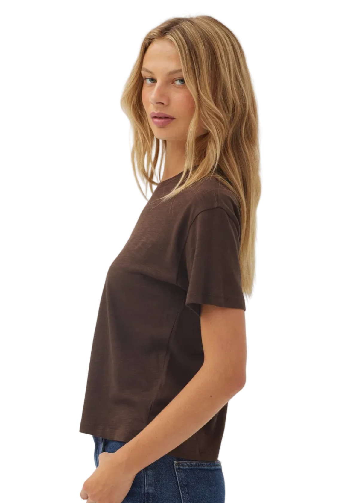 Relaxed Crew Neck Tee