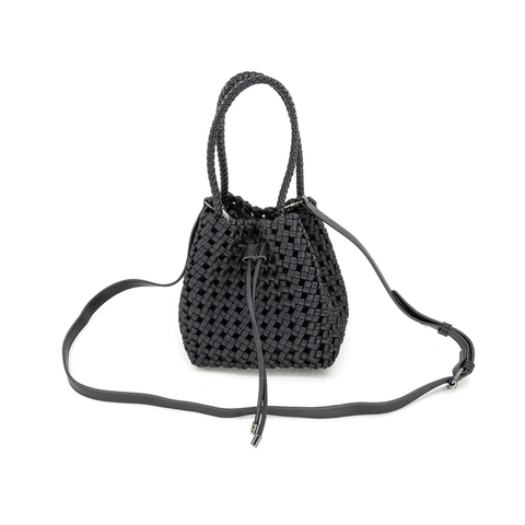 Medium Woven Shoulder Bag