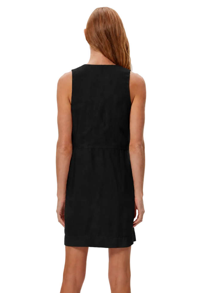 Maelie Notch Neck Shift Dress
