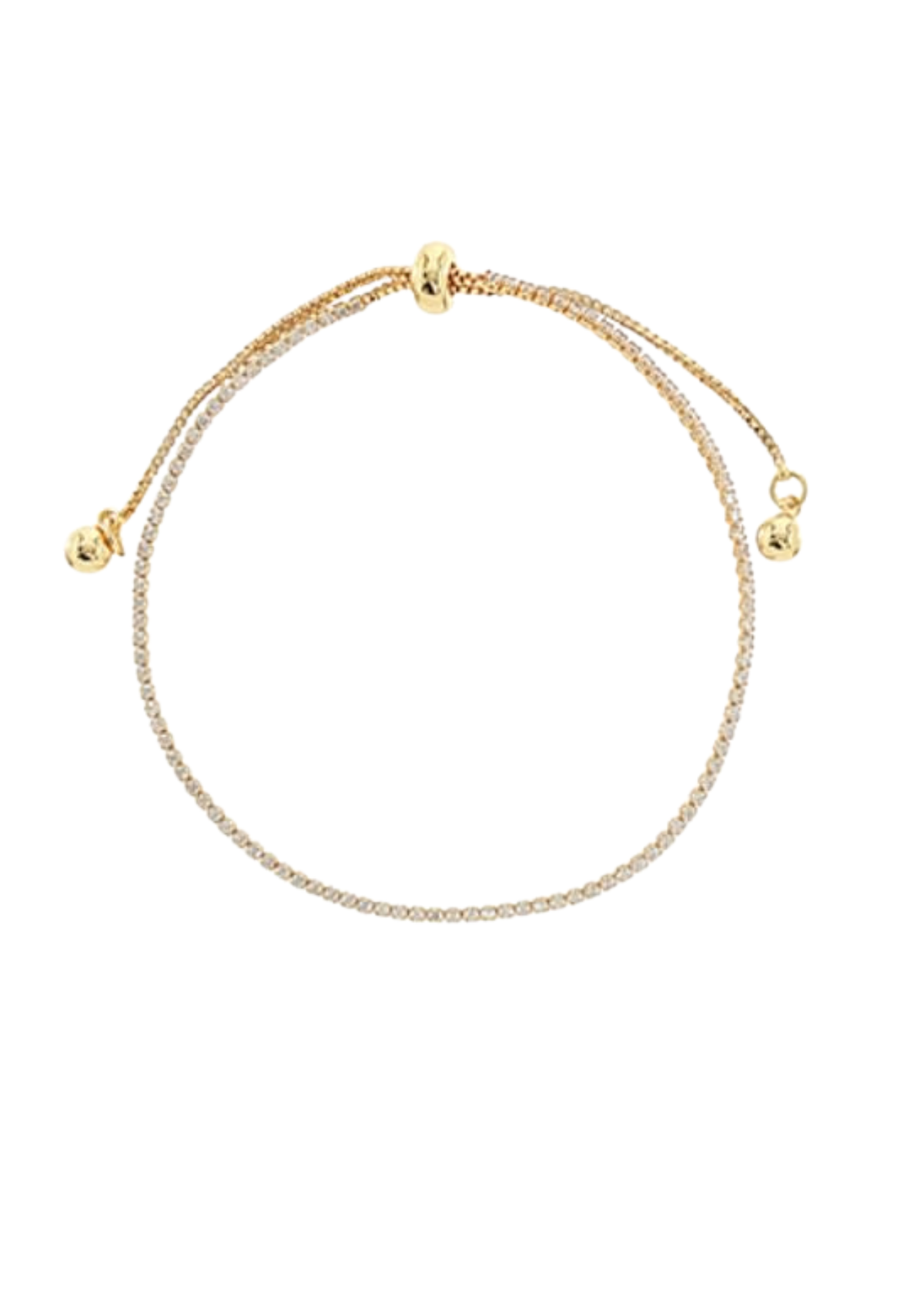 CZ Tennis  Bracelet Pull