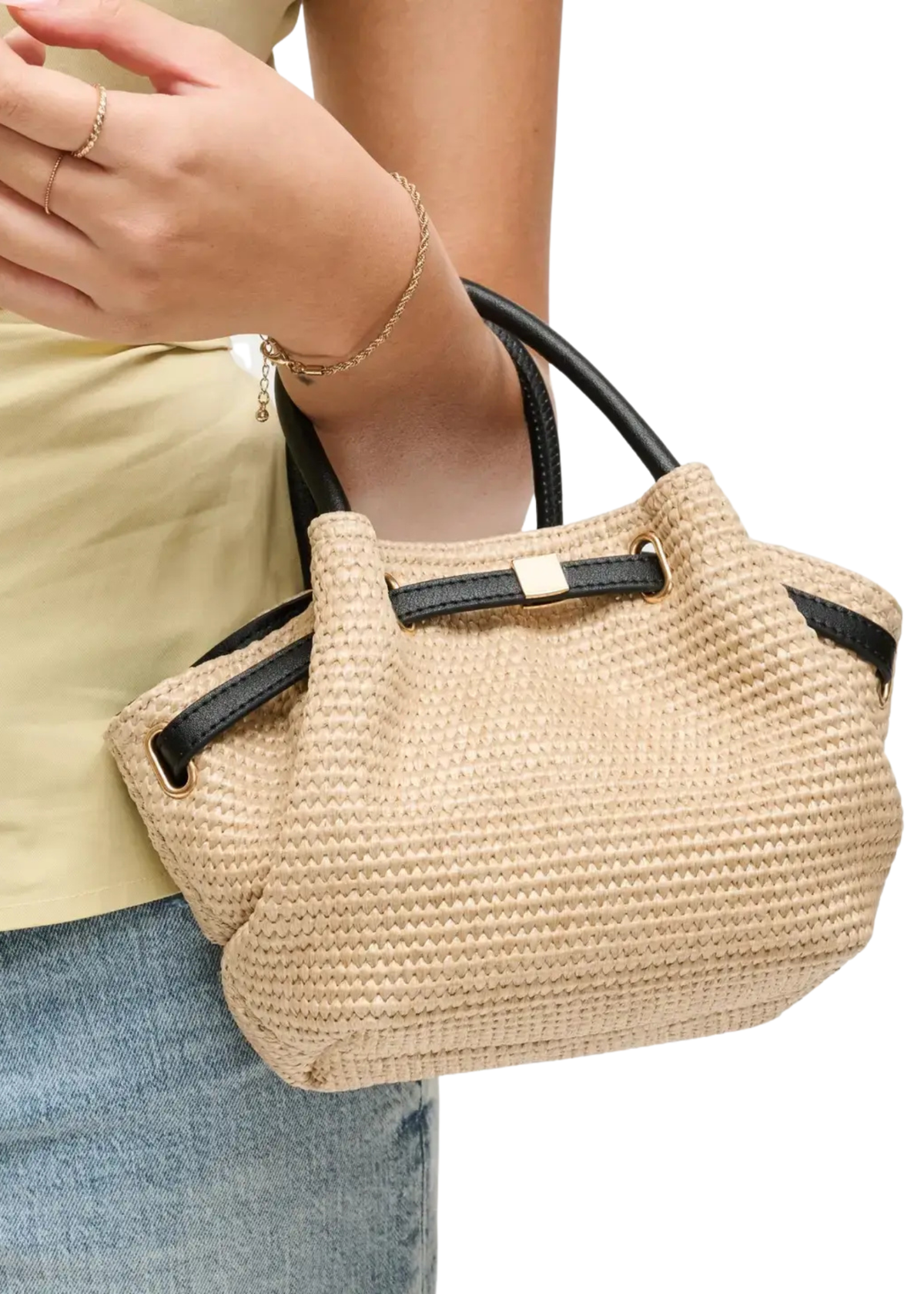 Selena - Straw Crossbody