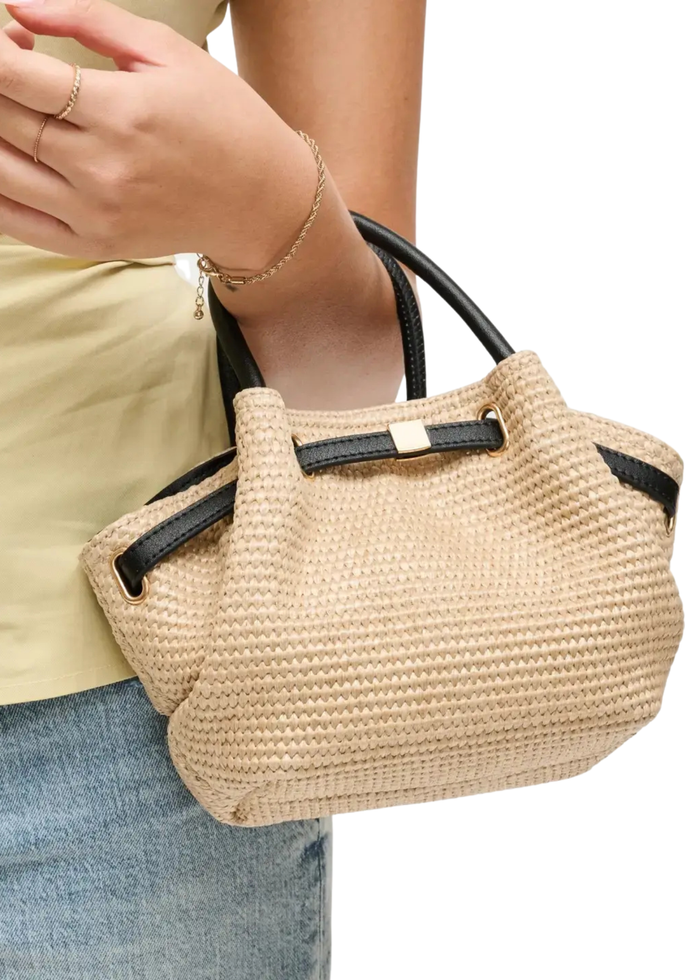 Selena - Straw Crossbody