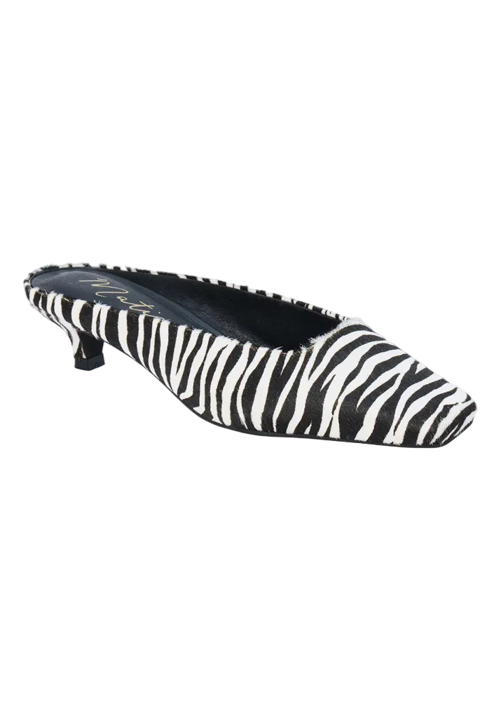 Classy Heeled Mule