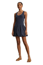 Isla Rib & Poplin Dress