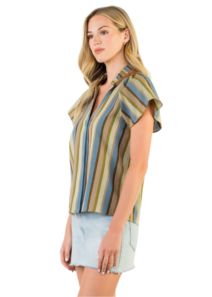 Arlo Striped Top