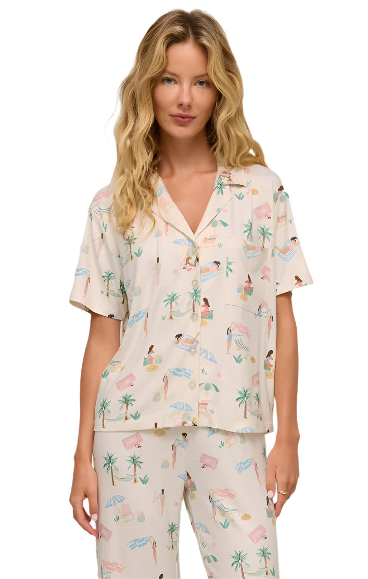 Beach Days PJ Top