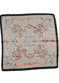 Chain Printed Square Scarf