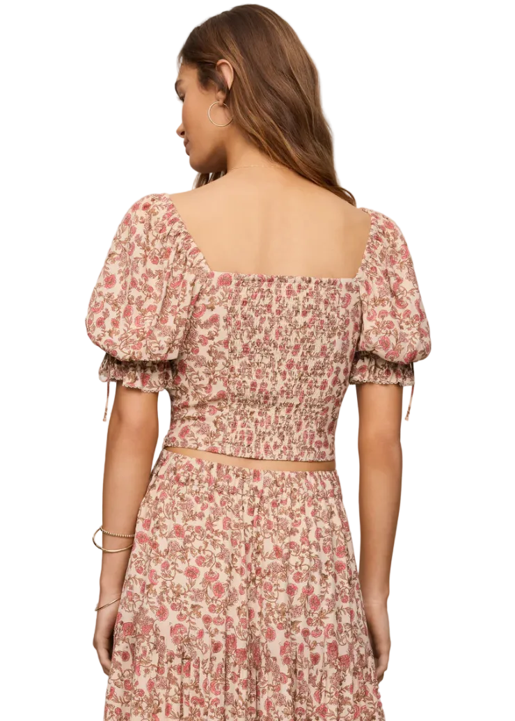 Moira Floral Top