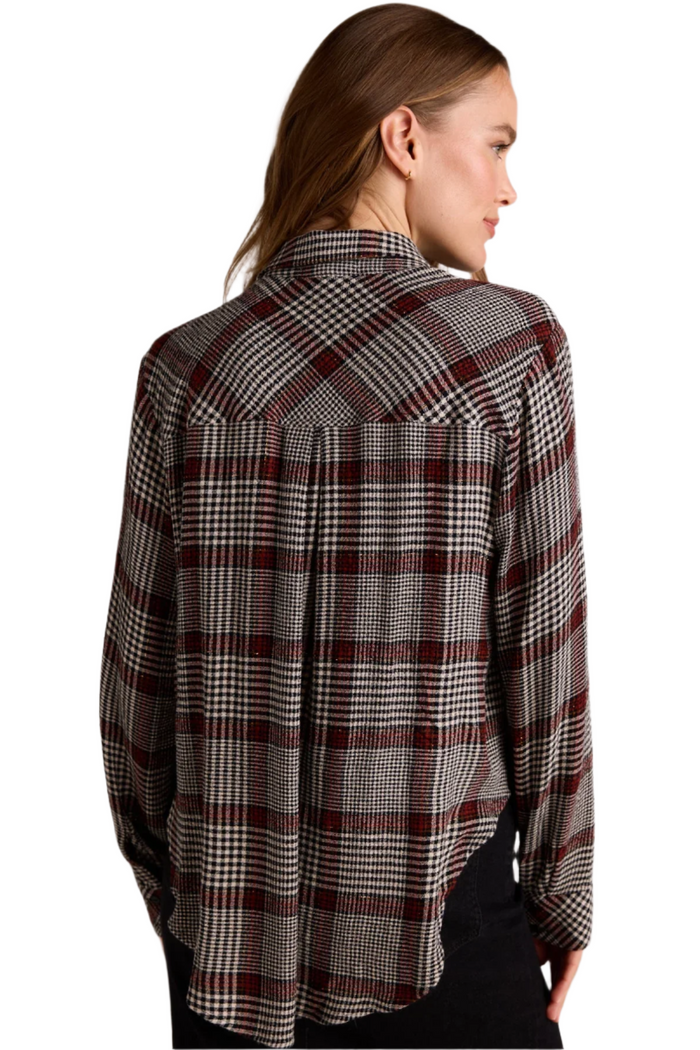 Pocket Shirt Tail Button Down