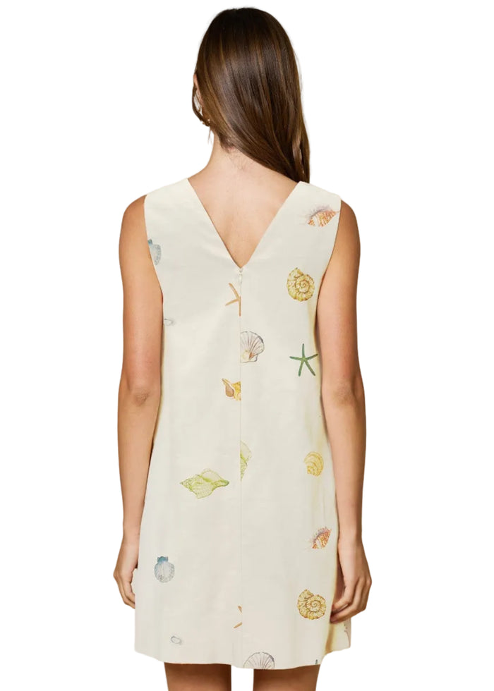 Toast to the Coast Sleeveless Shift Dress