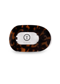 Tortoise Small Flat Round Clip