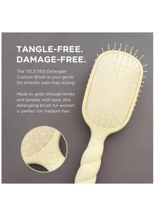 Detangler Hair Brush for Medium Hair - Tan