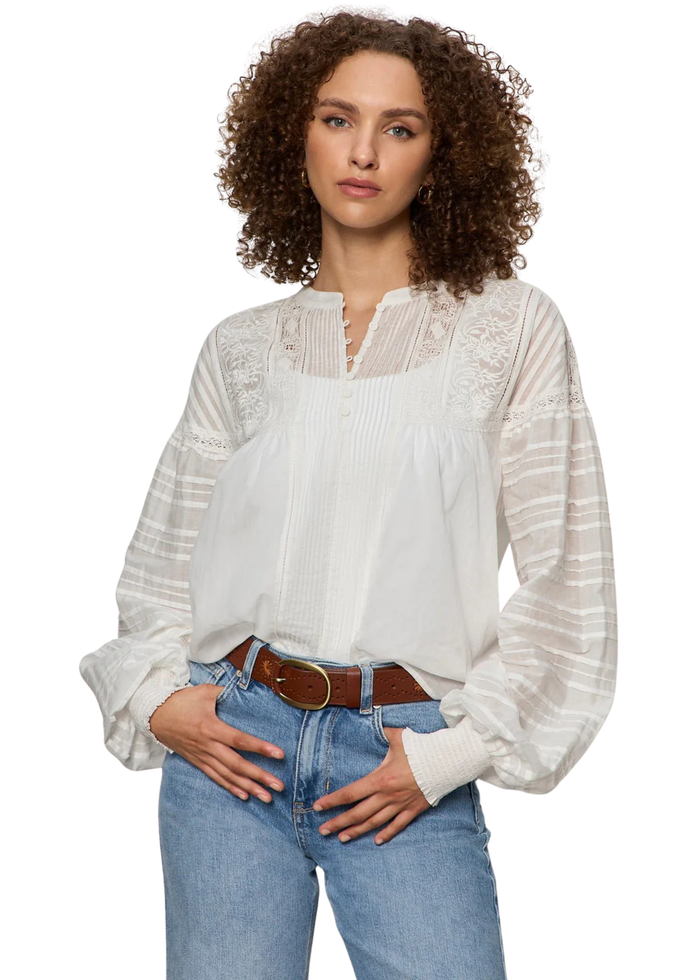 Adore You Embroidered Blouse
