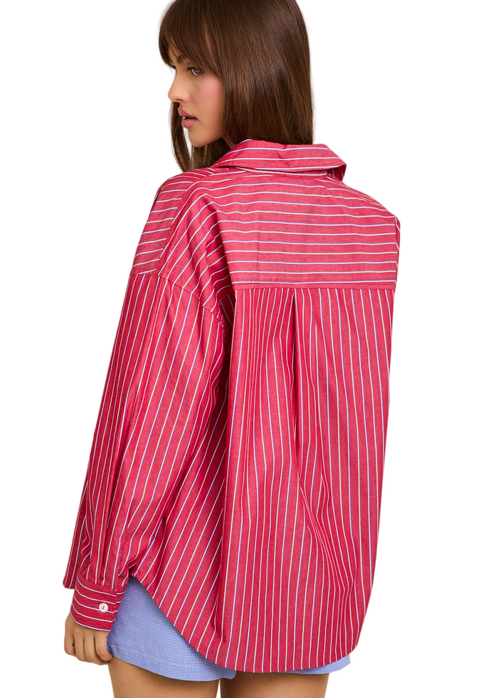 Oversized Shirt Top