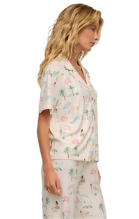 Beach Days PJ Top