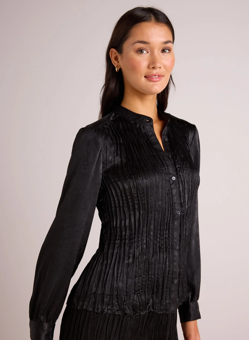 Pleated Bodice Shirt