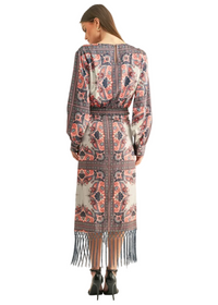 Niko Boat Neck Long Sleeves Top