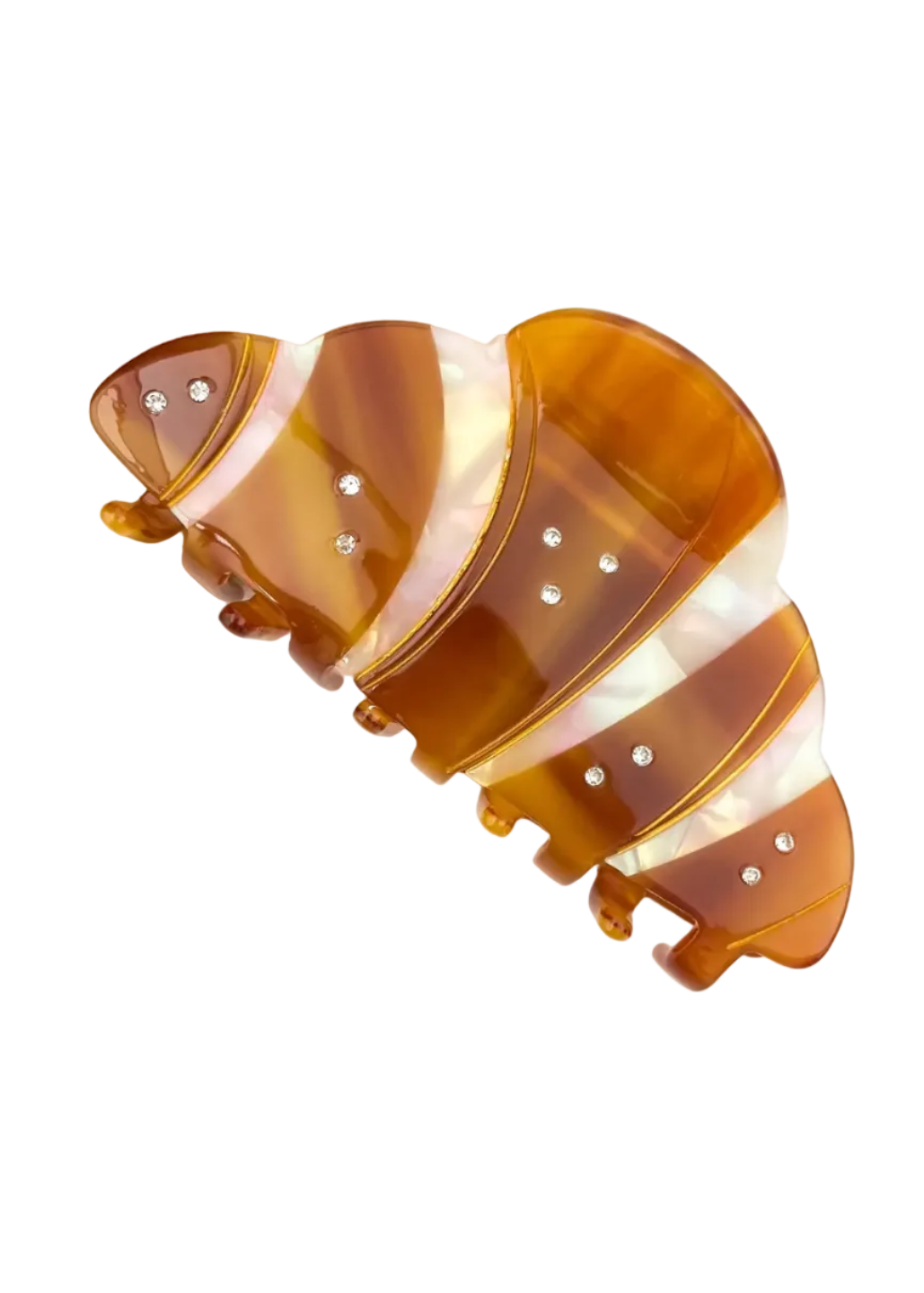 Croissant Hair Claw Clip