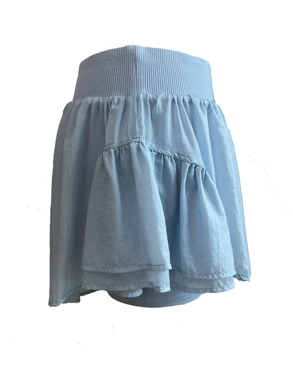Crinkle Sheer Running Shorts