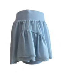 Crinkle Sheer Running Shorts