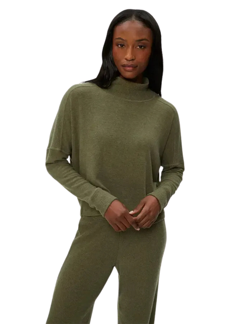 Frida Mock Neck Top
