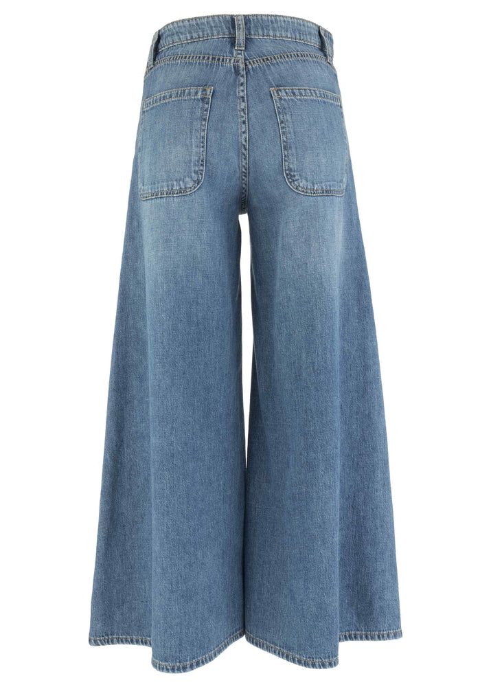 Blake High Rise Crop Super Wide Leg