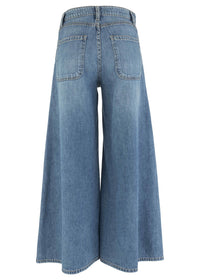 Blake High Rise Crop Super Wide Leg