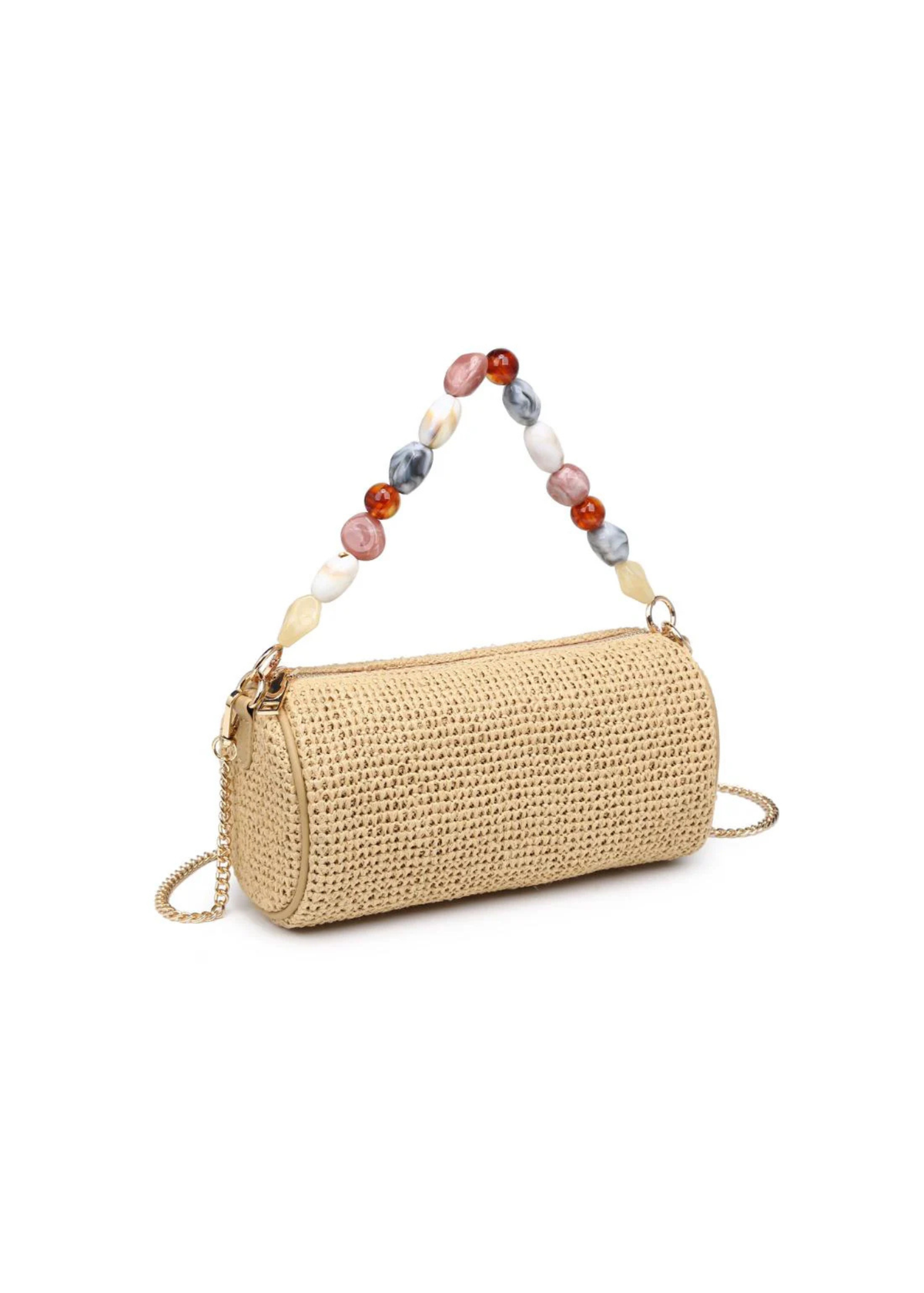 Rachel - Straw Clutch
