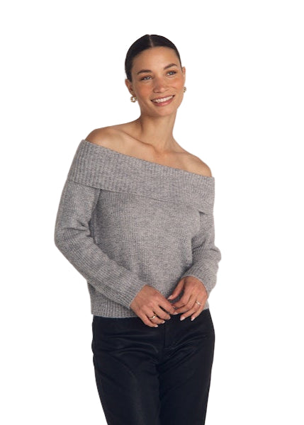 Off Shoulder Sweater