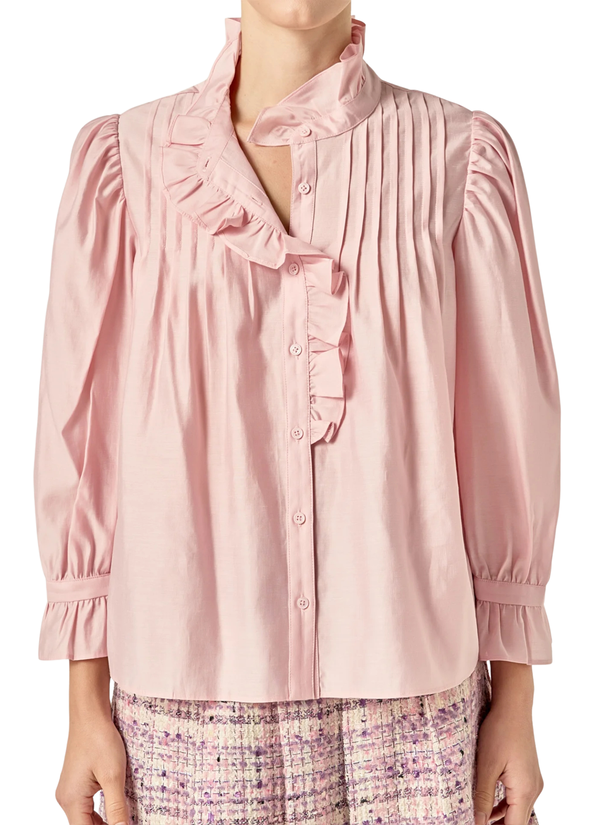 Ruffle Detailed Blouse