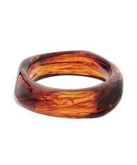 Organic Square Bangle Bracelet