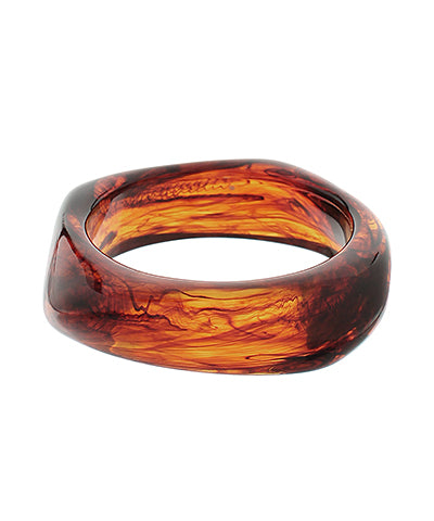 Organic Square Bangle Bracelet