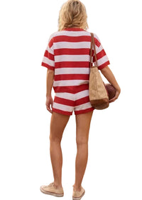 Gameday Stripe Sweater & Short Set