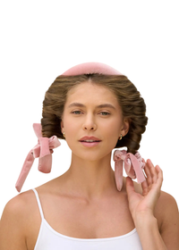 Terracotta Velvet Heatless Curling Set