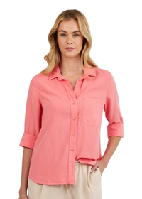 Shirt Tail Button Down