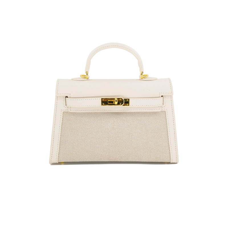 Antibes Top Handle Canvas Mini Bag