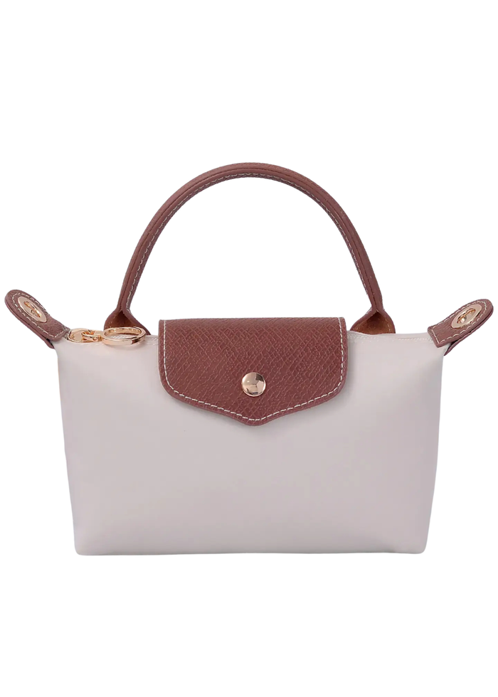 Nylon Flap Crossbody Bag