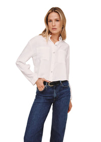 Cropped Button Down