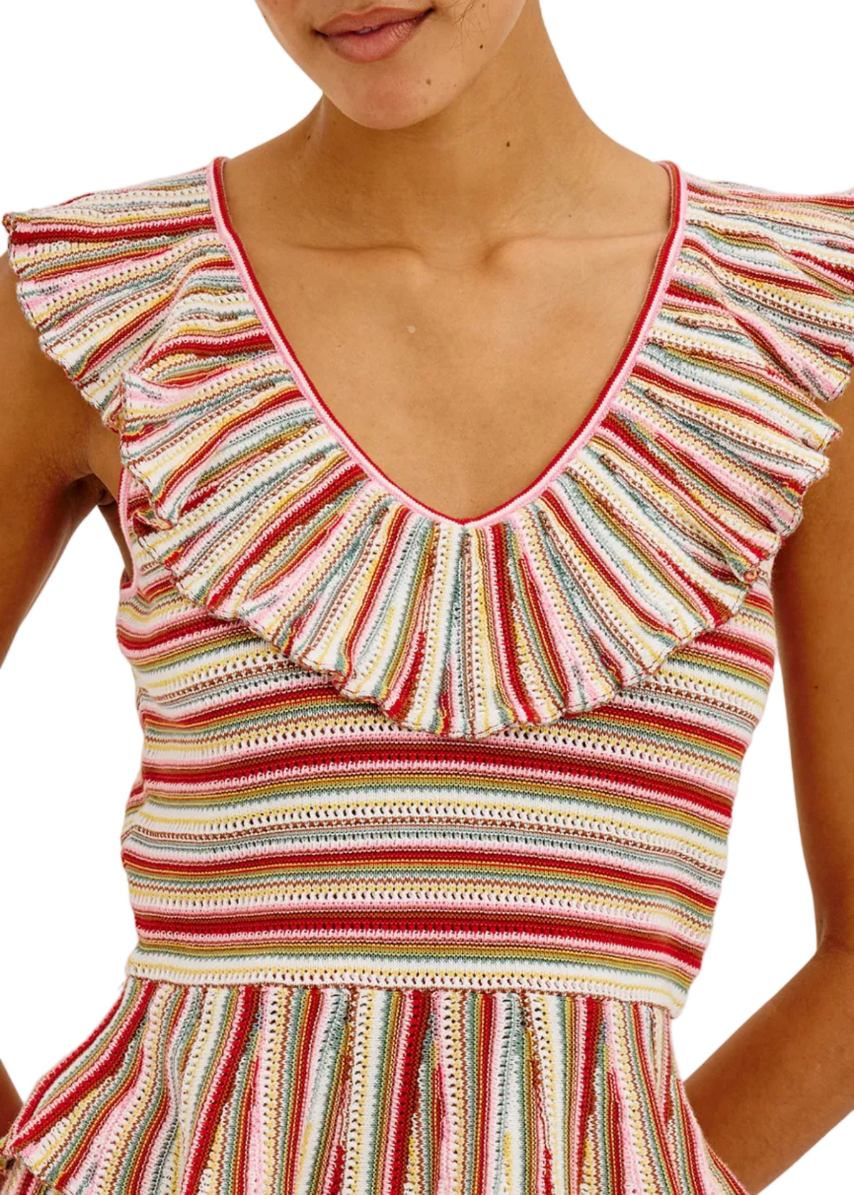 Carmelita Ruffle Top
