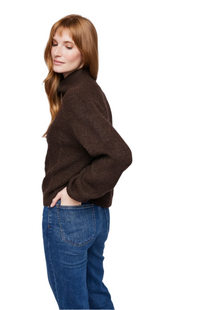 Georgie Quarter-Zip Sweater