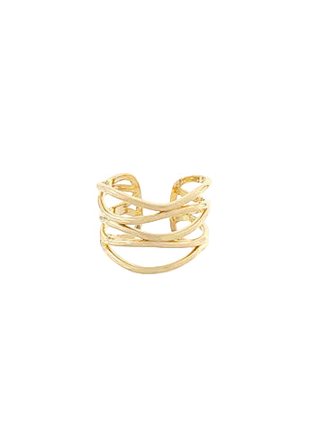 Wide & Layered Open Ring