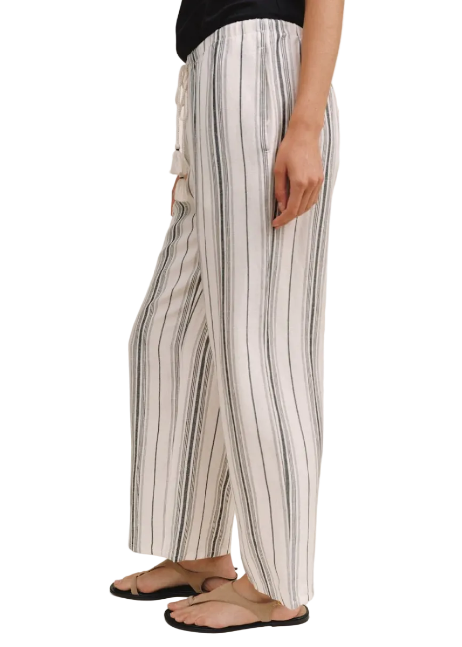 Tassel Cord Drawstring Crop
