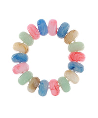 Chunky Marble Beaded Stretch Bracelets