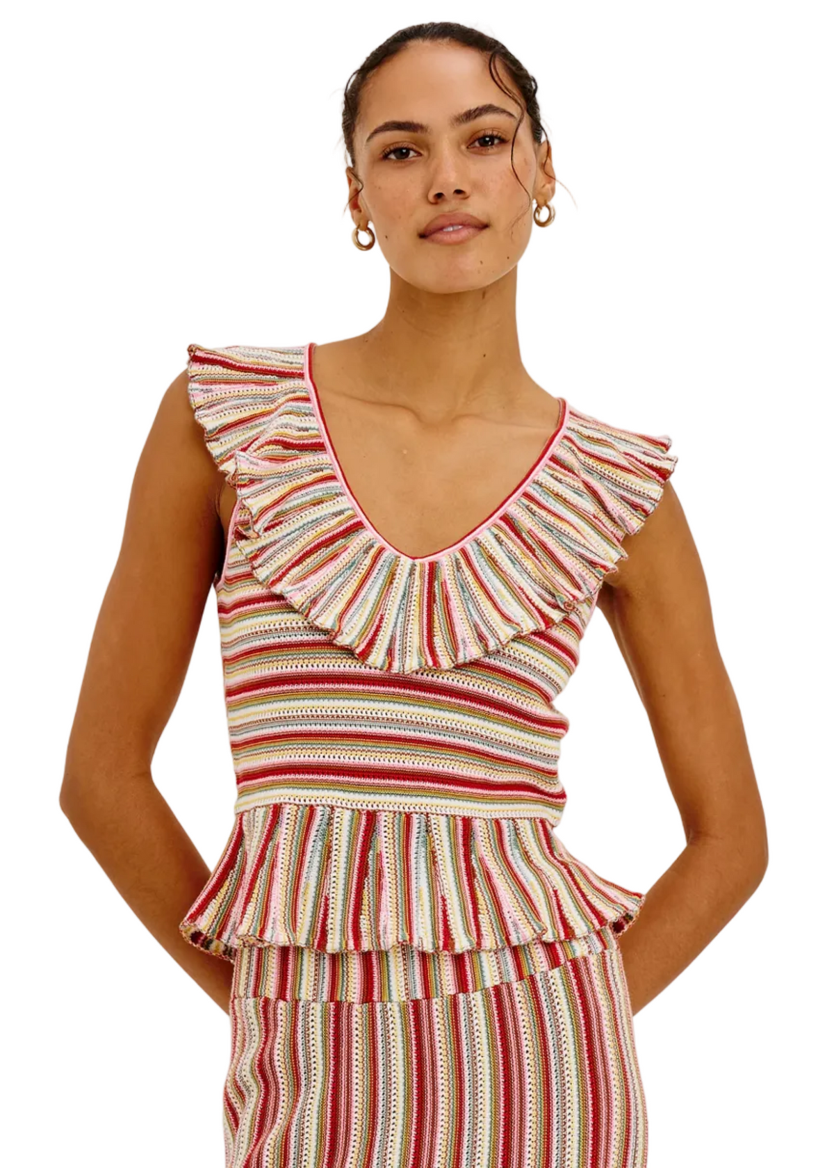 Carmelita Ruffle Top