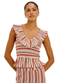 Carmelita Ruffle Top